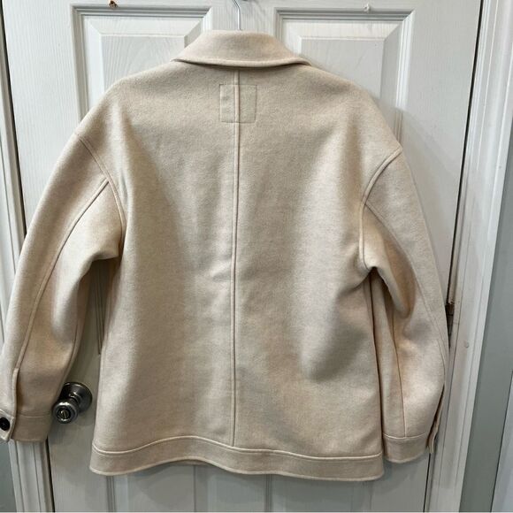 Bagatelle Collection Utility coat with 4 pockets in cream- NWOT - Picture 5 of 11